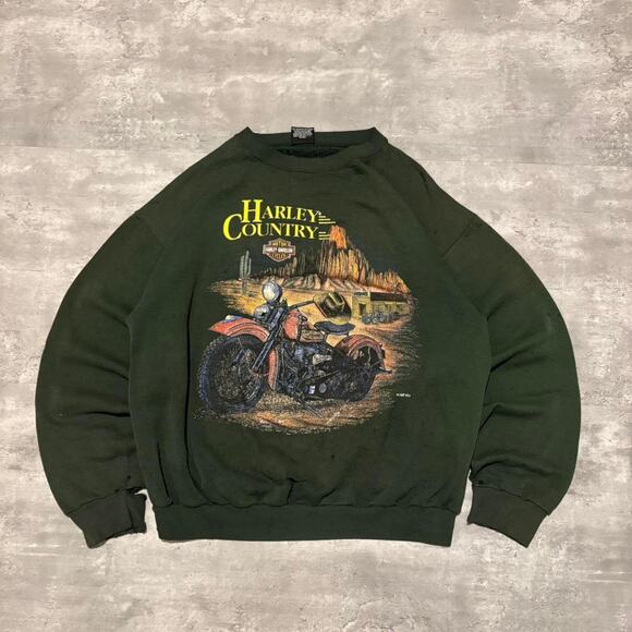 Harley Davidson Other - Vintage 1990s harley davidson biker